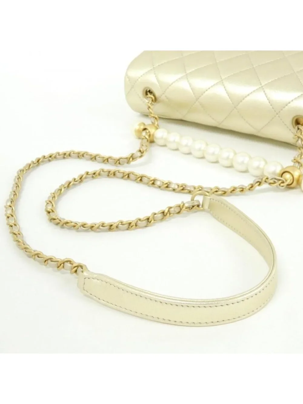 Chanel Bag Handbag Gold